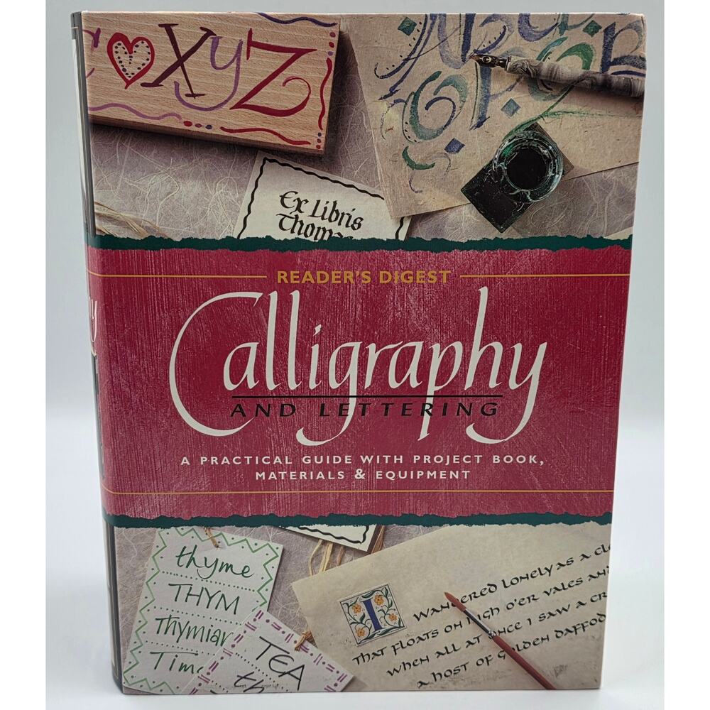 Calligraphy &‎ Letters Beginners Kit Set Pen Ink How To Project Book - Picture 2 of 7